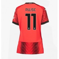AC Milan Christian Pulisic #11 Hjemmedrakt Dame 2023-24 Kortermet